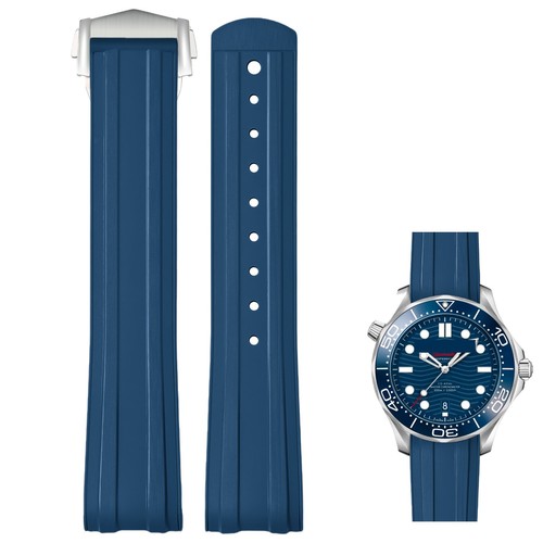 Cinturino orologio gomma curva