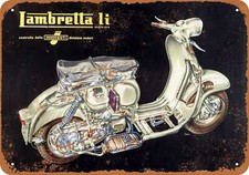 METAL SIGN - 1959 Lambretta