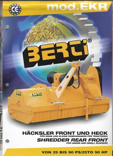 Berti trituratore trinciatrice - berti,