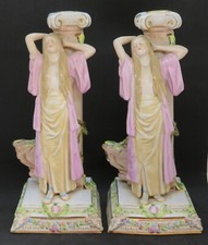 Antica coppia di candelabri