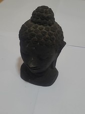 Scultura in pietra testa di