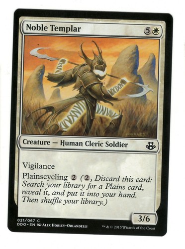Noble templar common duel - templar,