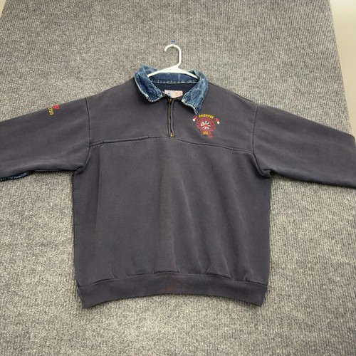 Felpa vintage chicopee fire - felpa,