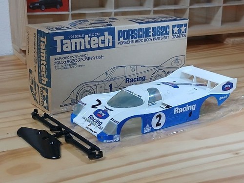 Tamiya tamtech porsche 962c - tamiya,