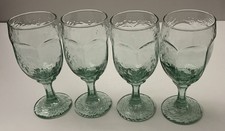 Set 4 calici vetro succo tè