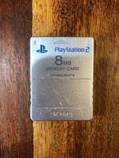 Memory Card 8MB silver Ps2
