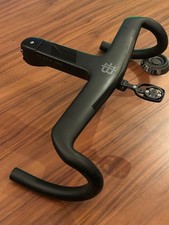 Manubrio integrato Black Inc 380 140 -6 con supporto,