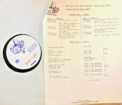 Dick clark music - #40, machine
