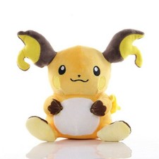 Peluche pokemon raichu 20 cm - pokemon,