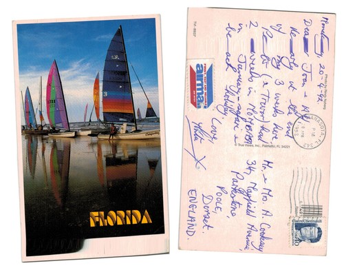 Postcard florida catamarans - -,