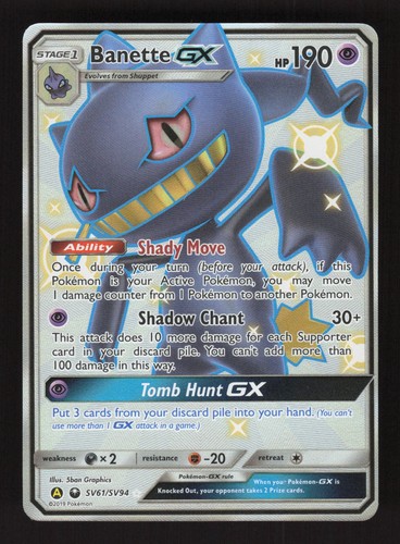 Banette sv61 sv94 pokemon - gx,