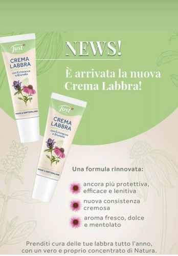 Just crema labbra 2x10ml - crema, –