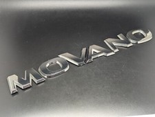 OPEL MOVANO H. 34MM LOGO GRANDE SIGLA EMBLEMA FREGIO STEMMA SCRITTA BADGE TARGA