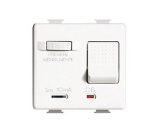 BTICINO AM5250S INTERRUTTORE DIFFERENZIALE MAGNETOTERMICO SALVAVITA 1P+N 230V