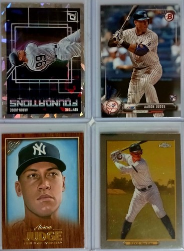 Lotto carte aaron judge - carte,