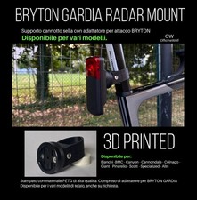 Bryton Radar Mount. Supporto Bryton Gardia perSpecialized Tarmac SL6 Stampa 3D.