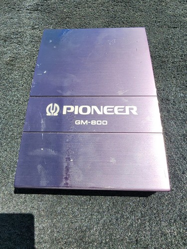 Pioneer 800 amplifier - gm-800,