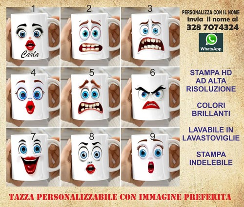 Tazza personalizzata con - tazza, nome