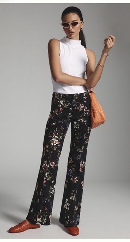 Pantaloni utility floreali
