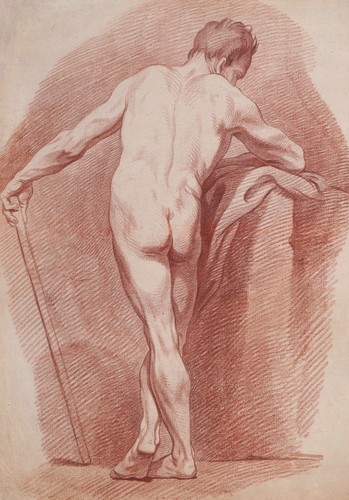 Disegno antico accademia uomo - disegno,