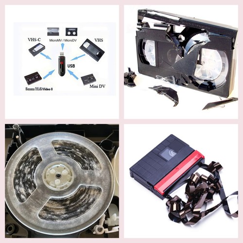Vhs 8mm minidv - vhs,c-vhs,8mm,minidv, video