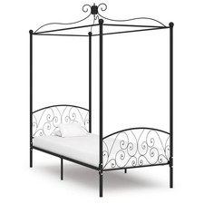 Letto baldacchino metallo - letto,
