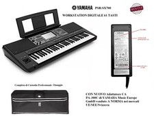 YAMAHA PSR-SX700 WORKSTATION DIGITALE TASTIERA 61 TASTI NEW ALIMENTATORE A NORMA