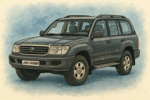 Toyota land cruiser - toyota, hdj100