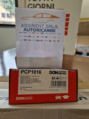 Pastiglie auto pcp1016 don - pastiglie,