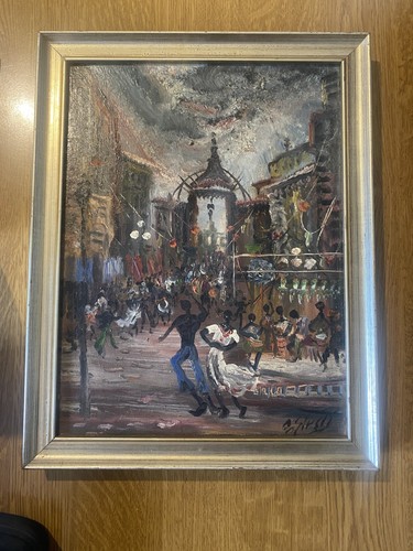 Quadro olio tela giuseppe - quadro,