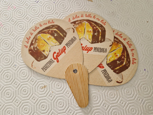 Ventaglio epoca panettone - ventaglio,