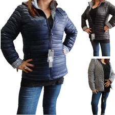 piumino donna 100 grammi regular fit cappuccio removible giubbino giubbotto 