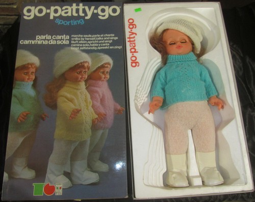 Patty sporting azzurro - go, go