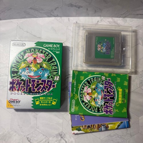 Pokemon cartuccia verde con - cartuccia,