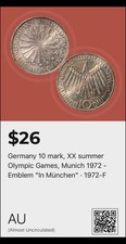 Germania, 1972 10 marchi