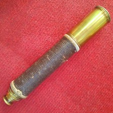 Antico Cannocchiale Navale XIX