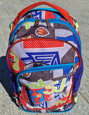 SJ Gang Trolley Scuola, Blu, 2 in uno