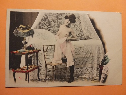 Nudo femminile postcard - femminile,