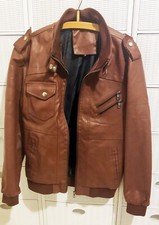 GIUBBOTTO IN SIMILPELLE NUOVO SENZA CARTELLINO  TAGLIA M