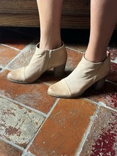 Stivaletti Pelle Tacco 9cm