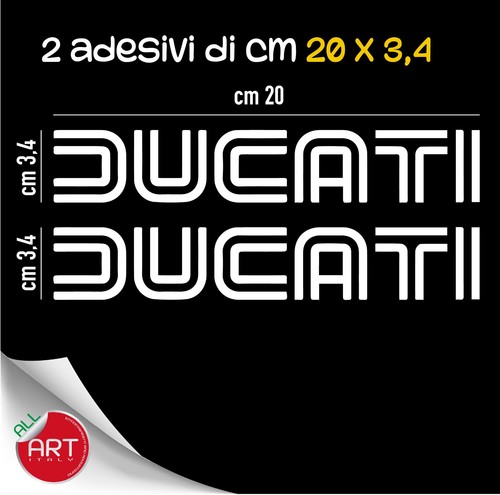 Adesivi ducati replica per - ducati,