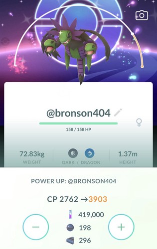 Livello shiny hydreigon - shiny,