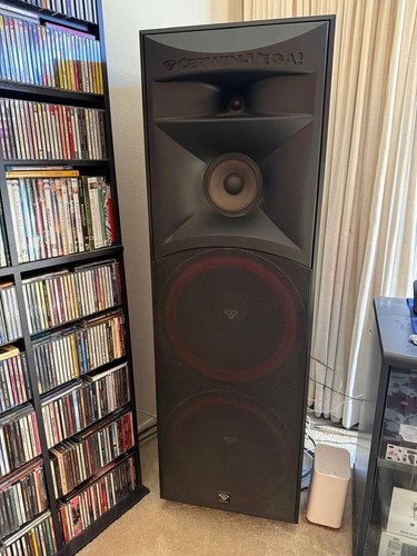 Four cerwin vega - cerwin, speakers