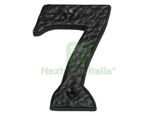 1pz numero civico - 1pz, ferro