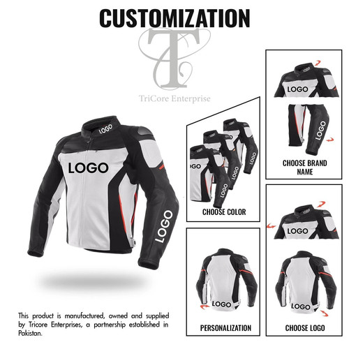 Giacca moto racing uomo - giacca, pelle