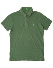 Polo uomo benetton media verde - media,