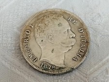 ANTICA MONETA D'ARGENTO 5 LIRE