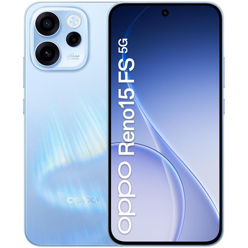 Oppo reno 15fs aurora blue - reno, 5g