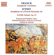FRANCK, FAURÉ, D'INDY - MUSICA FRANCESE PER PIANOFORTE E ORCHESTRA