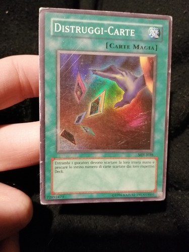 Carta yugioh distruggi carte - distruggi,